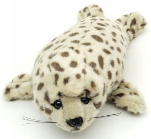 Pluszak foka szaroplamista Uni-Toys 32 cm