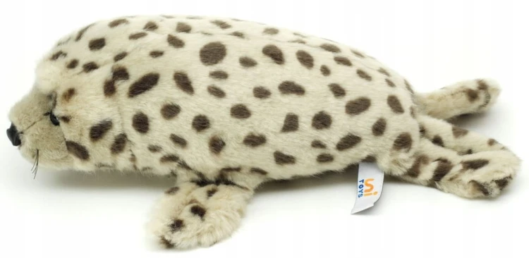 Pluszak foka szaroplamista Uni-Toys 32 cm