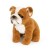 Pluszak pies buldog angielski 25 cm Living Nature