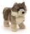 Pluszak młody wilk 20 cm Uni-Toys szaro-beżowy