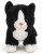 Pluszak kot czarno-biały 13 cm Uni-Toys stojący