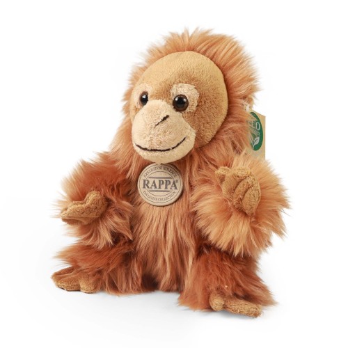 Pluszak orangutan 18 cm Rappa z rudobrązowym futerkiem