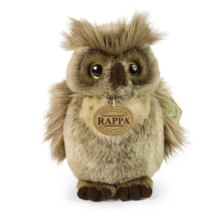 Pluszak sowa wirginijska 18 cm Rappa z dużymi oczami