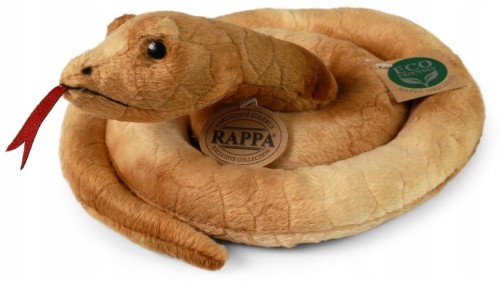 alt="Pluszak wąż Friendly Rappa 90 cm – realistyczna maskotka w brązowym kolorze"