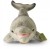 alt="Pluszak delfin Eco Friendly Rappa 40 cm, zdjęcie od przodu – realistyczna maskotka z oceanu"