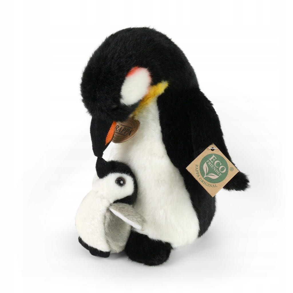 Maskotka  pingwin z małym Eco Friendly Rappa 22 cm