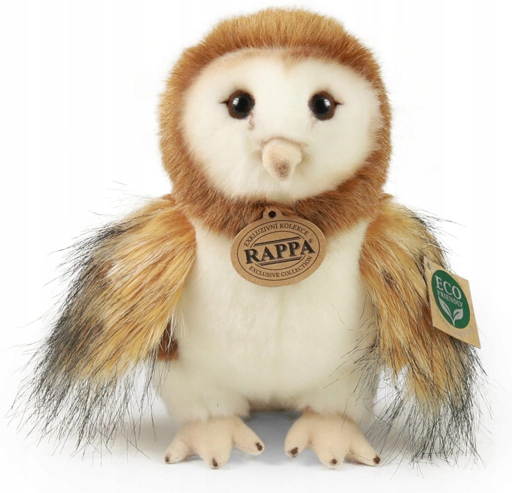 Pluszak sowa płomykówka Eco Friendly Rappa 20 cm 