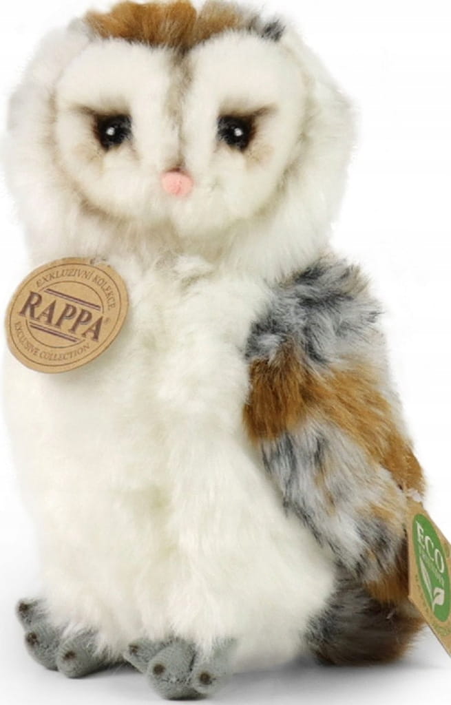 Pluszowa sowa Eco Friendly Rappa 17 cm 