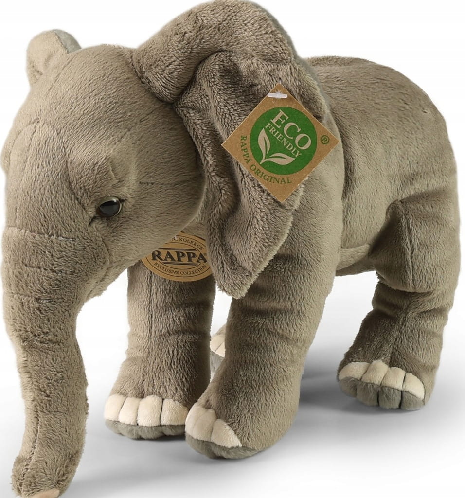 Pluszak słoń Eco Friendly Rappa 30 cm – realistyczna maskotka