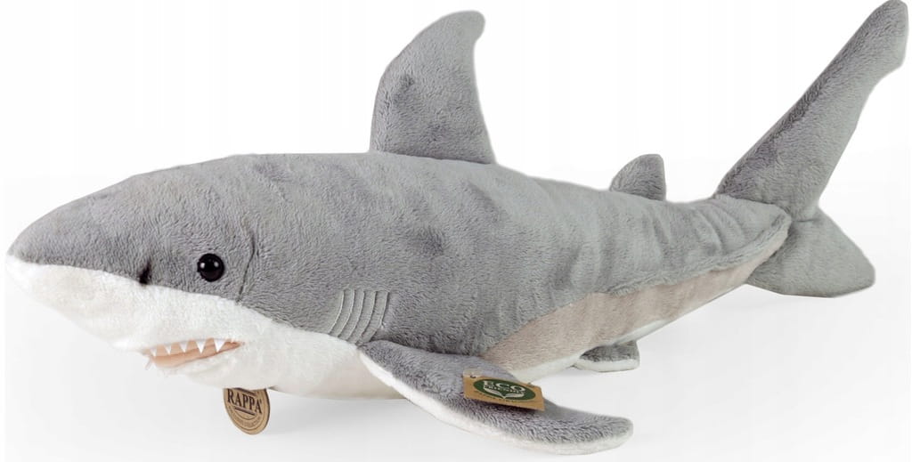 Pluszak rekin Eco Friendly Rappa 50 cm – realistyczna maskotka 