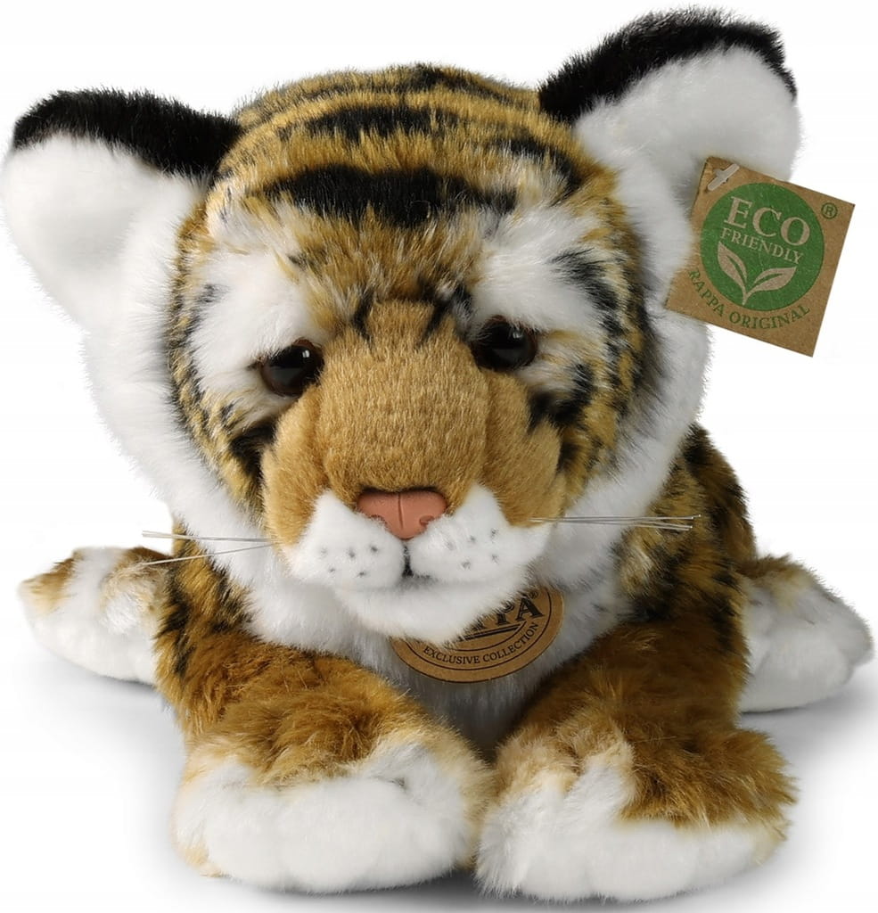 Pluszak tygrys Eco Friendly Rappa 45 cm – realistyczna maskotka z dżungli