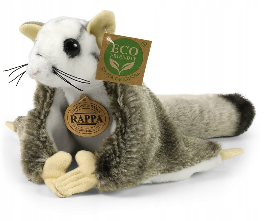 Pluszak wiewiórka latająca Eco Friendly Rappa 36 cm – realistyczna maskotka premium