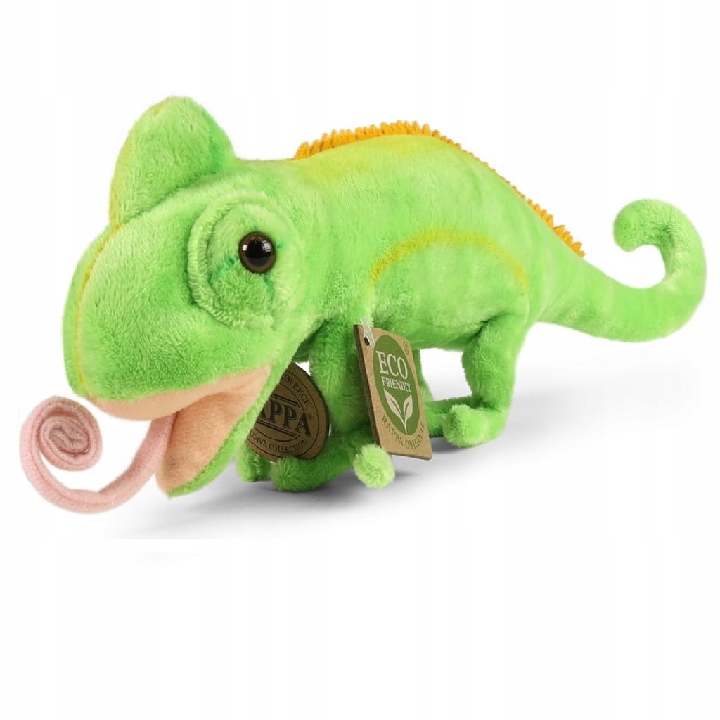 Pluszak kameleon Eco Friendly Rappa 30 cm – realistyczna maskotka