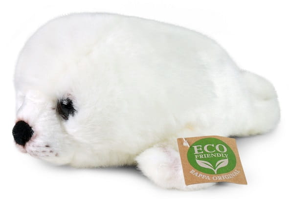 Pluszak foka biała Eco Friendly Rappa 23 cm