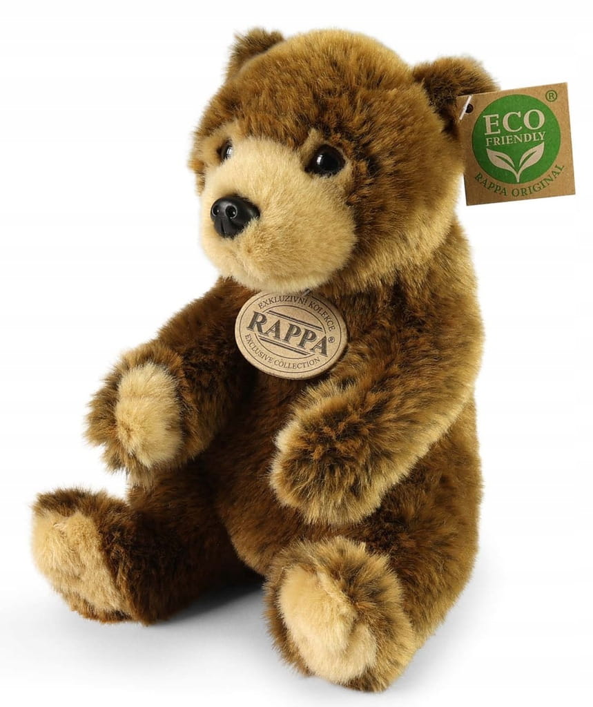 Pluszak niedźwiedź brunatny (miś)  Rappa 19 cm 