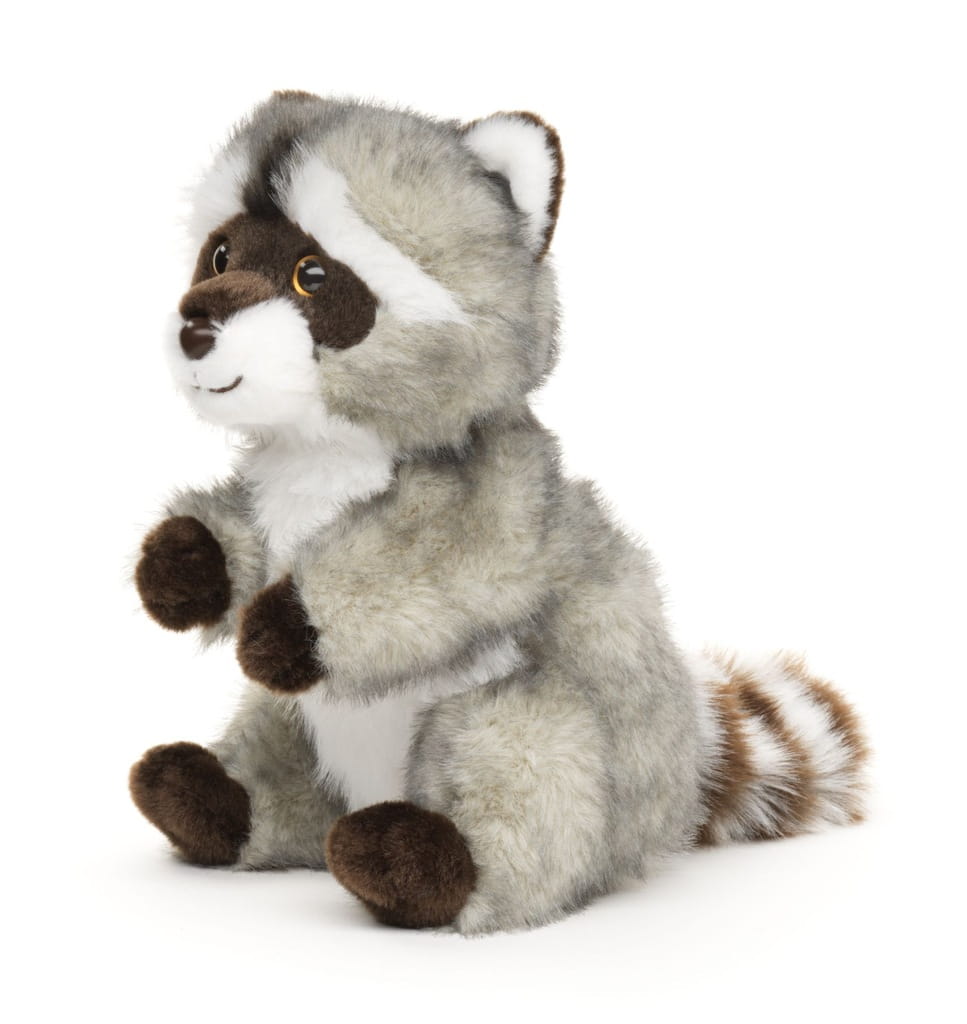 Pluszowy szop pracz siedzący Uni-Toys 21 cm