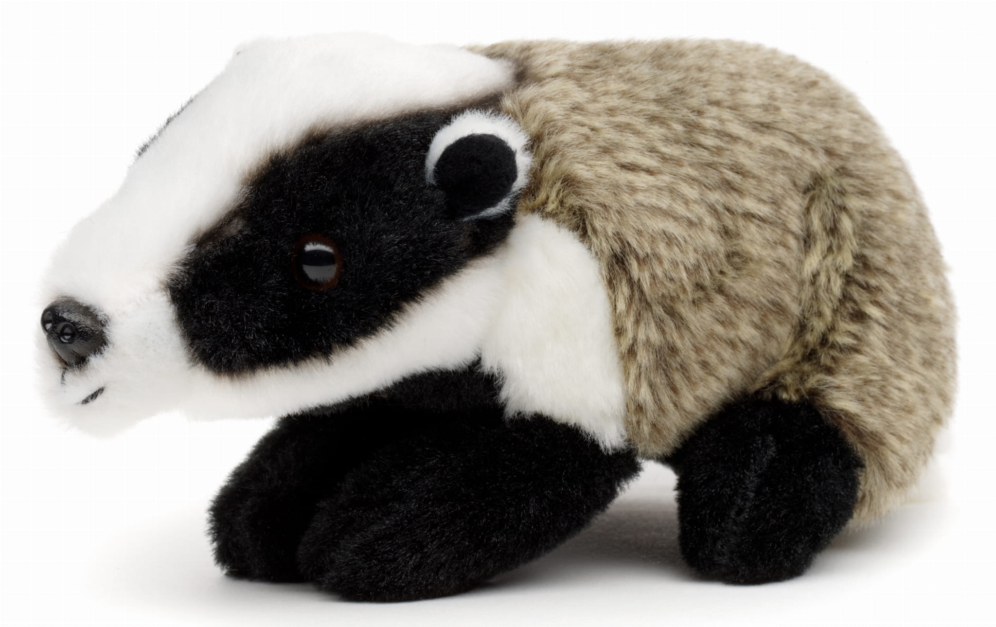 Pluszak borsuk Eco Friendly Uni-Toys 17 cm – urocza maskotka leśna