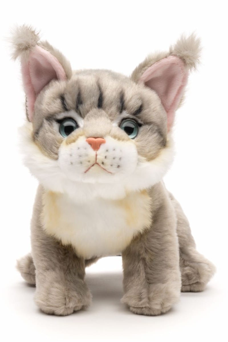 Pluszak kot Maine Coon szary Uni-Toys 19 cm