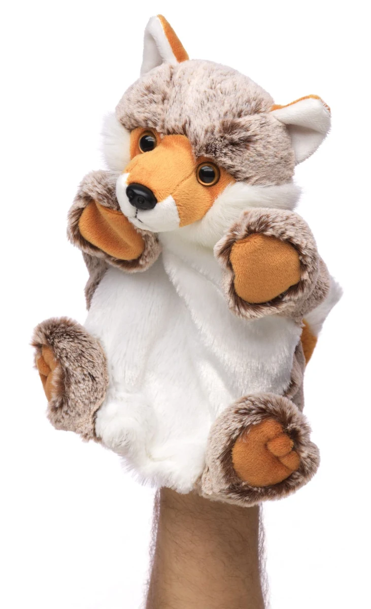Maskotka pacynka lis Uni-Toys 23 cm