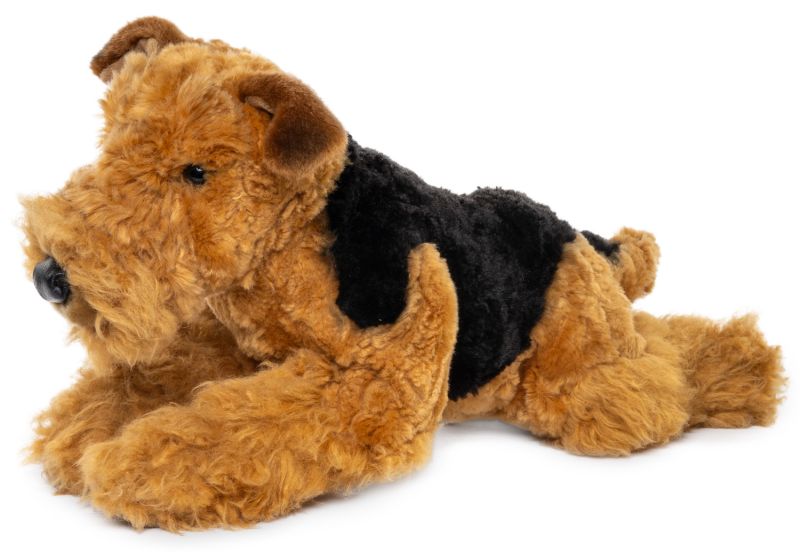 Pluszak pies Airedale Terrier  43 cm Uni-Toys