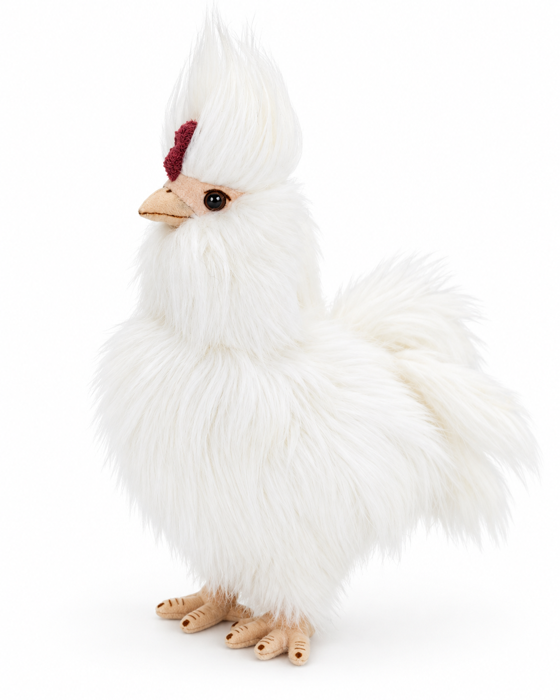 Maskotka Kura Biała 34cm Beppe 